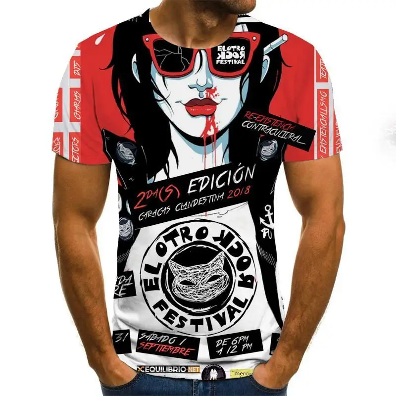 2020 Mens Horror T Shirts Fashion New Summer Men 'S Short Sleeve T -Shirt Casual 3d Zombie Print Tshirt For Man Full Printed 
2020 Mens Horror T Shirts Fashion New Summer Men 'S Short Sleeve T -Shirt Casual 3d Zombie Print Tshirt For Man Full Printed