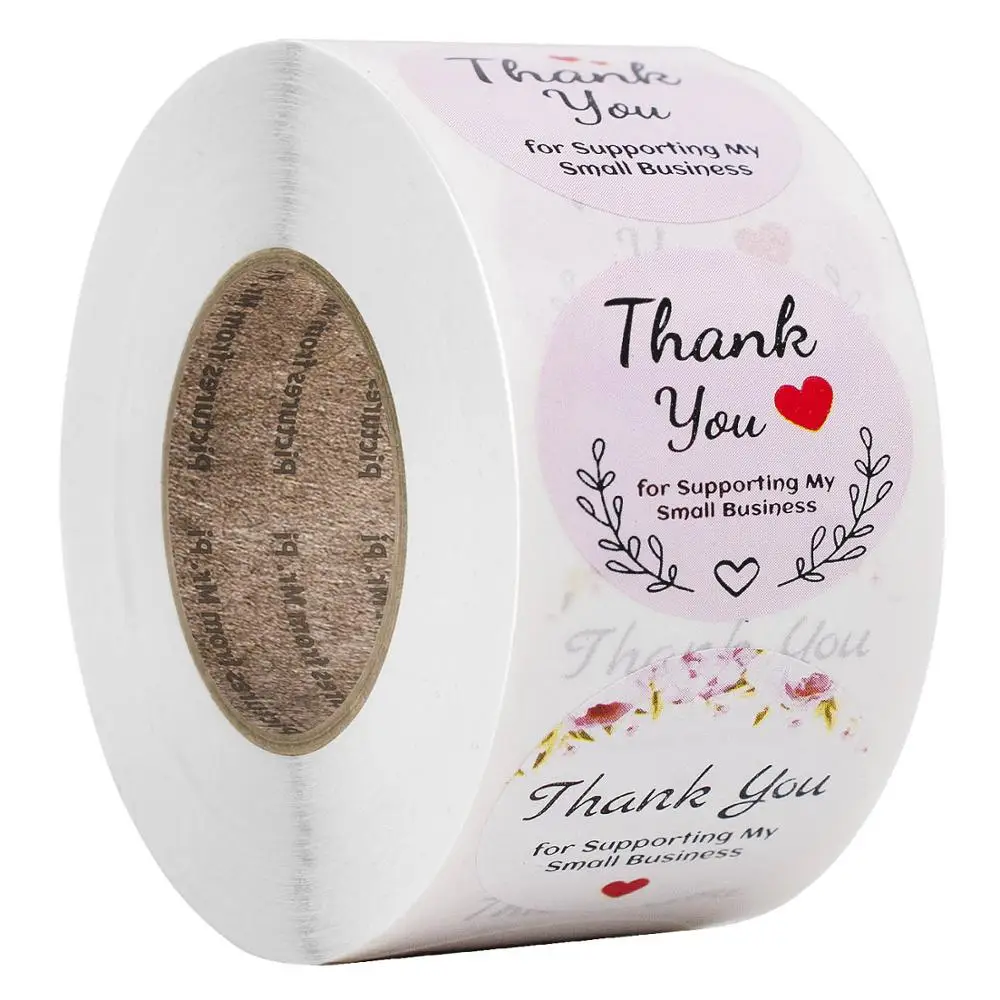500pcs/roll 8 Designs Thank You Stickers Seal Labels For Supporting My Business Christmas Card Decoration Scrapbooking Sticker
500pcs/roll 8 Designs Thank You Stickers Seal Labels For Supporting My Business Christmas Card Decoration Scrapbooking Sticker