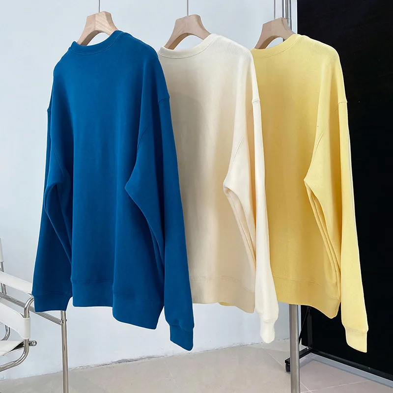 Korean Style Women's Sweatshirts O Neck Loose Long Sleeve Hoodies Fashion Solid Color Casual Basic Streetwear Women Hoodie 2021 
Korean Style Women's Sweatshirts O Neck Loose Long Sleeve Hoodies Fashion Solid Color Casual Basic Streetwear Women Hoodie 2021