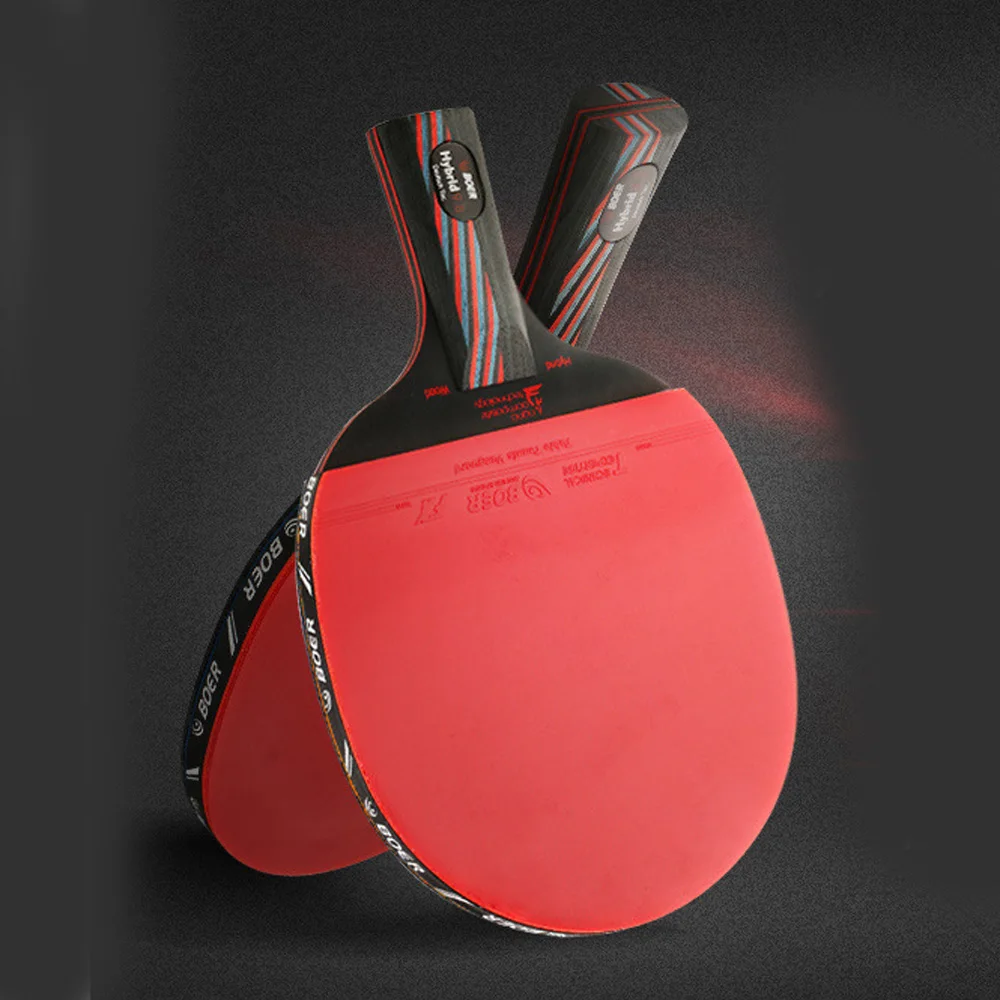 BOER Table Tennis Racket Ping Pong Paddle Cover 3 Ball Set Long/Short Handle With Wear Resistant Protective Films
BOER Table Tennis Racket Ping Pong Paddle Cover 3 Ball Set Long/Short Handle With Wear Resistant Protective Films