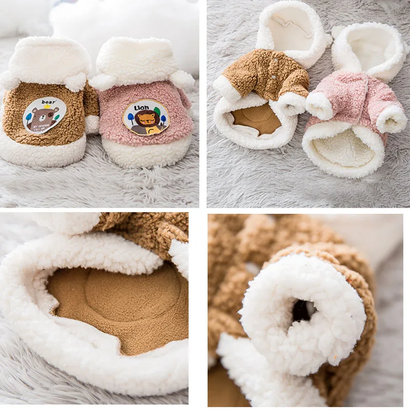 Autumn Winter Pet Dog Clothes For Dogs Thicken Warm Puppy Dog Hooded Coat Jacket Soft Fleece Chihuahua Bulldog Clothing Outfits
Autumn Winter Pet Dog Clothes For Dogs Thicken Warm Puppy Dog Hooded Coat Jacket Soft Fleece Chihuahua Bulldog Clothing Outfits