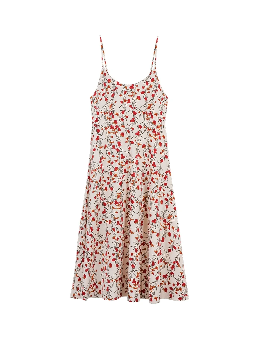 zaraing style Floral Sling Dress Summer Fashion A-line women dress Korean mid-calf dress polyester fashion za clothes vadim
zaraing style Floral Sling Dress Summer Fashion A-line women dress Korean mid-calf dress polyester fashion za clothes vadim