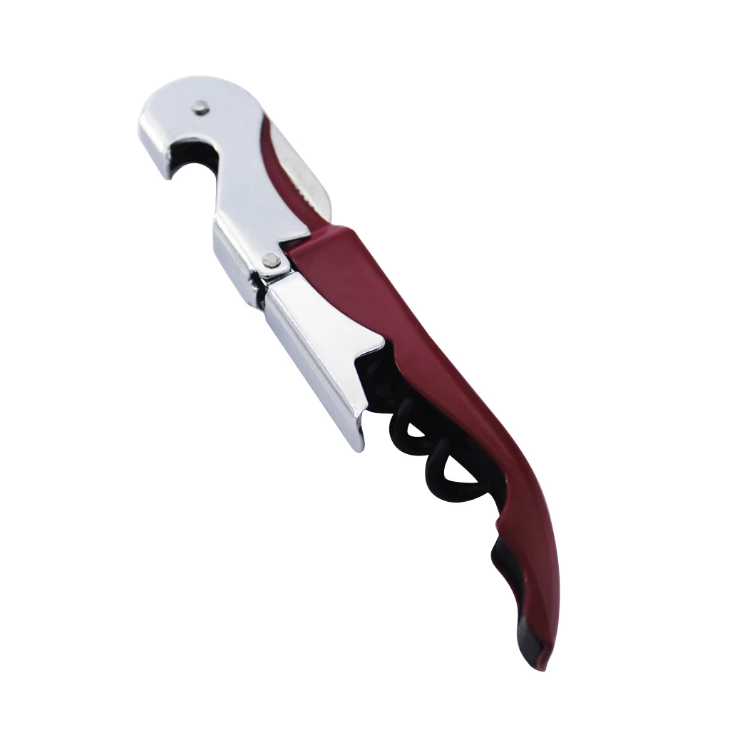 Stainless Steel Corkscrew Waiters Wine Bottle Opener Lever Tool Random Color 
Stainless Steel Corkscrew Waiters Wine Bottle Opener Lever Tool Random Color