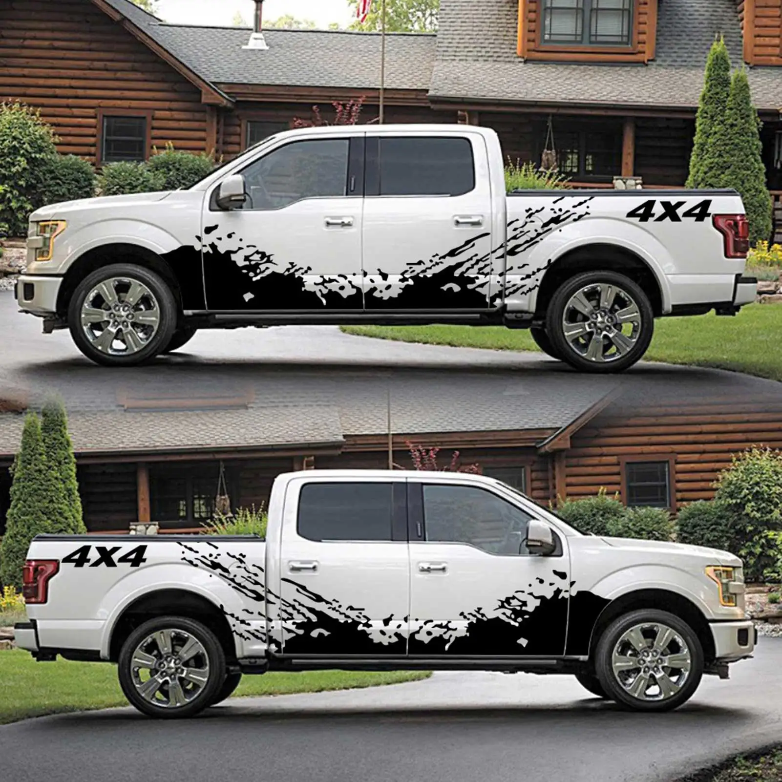 4PC Off-Road Vehicle Sticker 4x4 Car Styling Stickers Reflective Car Full Body Sticker Durable Car Scratch Decal Paster 190x50cm
4PC Off-Road Vehicle Sticker 4x4 Car Styling Stickers Reflective Car Full Body Sticker Durable Car Scratch Decal Paster 190x50cm