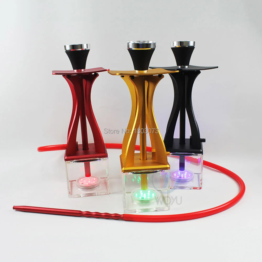 Factory aluminum handle silicone charcoal metal bowl single hose shishas hookah led plastic hookah acrylic shisha set
Factory aluminum handle silicone charcoal metal bowl single hose shishas hookah led plastic hookah acrylic shisha set