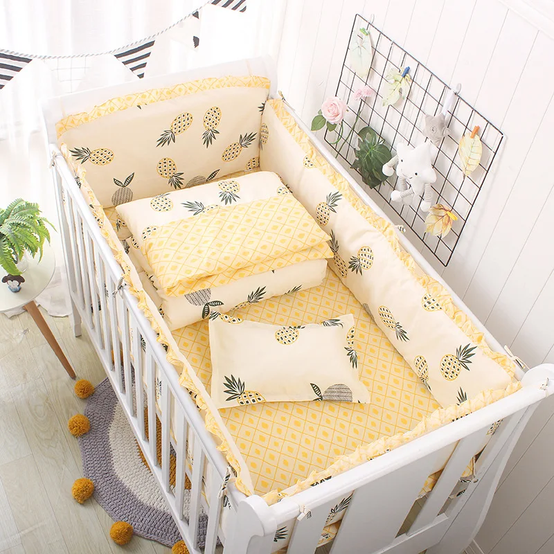 5pcs Baby Bed Bumper Infant Cot Protector Washable Cotton Bed Bedding Set Kids Crib Bumper 60*110cm ZT33
5pcs Baby Bed Bumper Infant Cot Protector Washable Cotton Bed Bedding Set Kids Crib Bumper 60*110cm ZT33