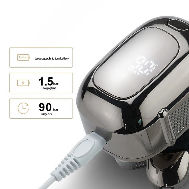 Electric Razor for Men USB Rechargeable Multifunctional Bald Head Shaver Cordless Waterproof Hair Trimmer
Electric Razor for Men USB Rechargeable Multifunctional Bald Head Shaver Cordless Waterproof Hair Trimmer