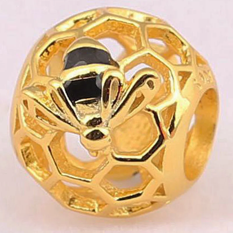 Original 925 Sterling Silver Bead New Hollow Bee Beads Fit Pandora Women Bracelet & Necklace Diy Jewelry
Original 925 Sterling Silver Bead New Hollow Bee Beads Fit Pandora Women Bracelet & Necklace Diy Jewelry