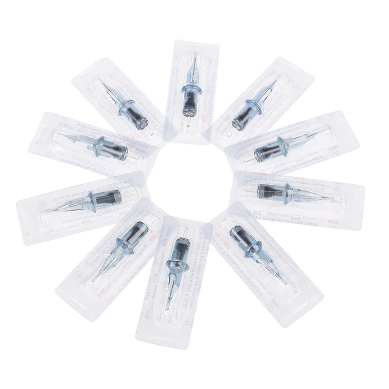 10Pcs/BOX Disposable Semi Permanent Makeup Tattoo Cartridge Needle Eyebrow Tattoo Pen Machine Supplies
10Pcs/BOX Disposable Semi Permanent Makeup Tattoo Cartridge Needle Eyebrow Tattoo Pen Machine Supplies
