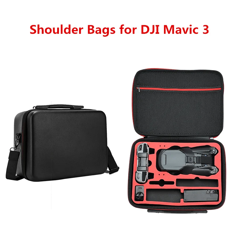 Portable Storage Bag for DJI Mavic 3 Drone Suitcase Carrying Case for Mavic 3 Shoulder Bag Handbag Box Accessories
Portable Storage Bag for DJI Mavic 3 Drone Suitcase Carrying Case for Mavic 3 Shoulder Bag Handbag Box Accessories