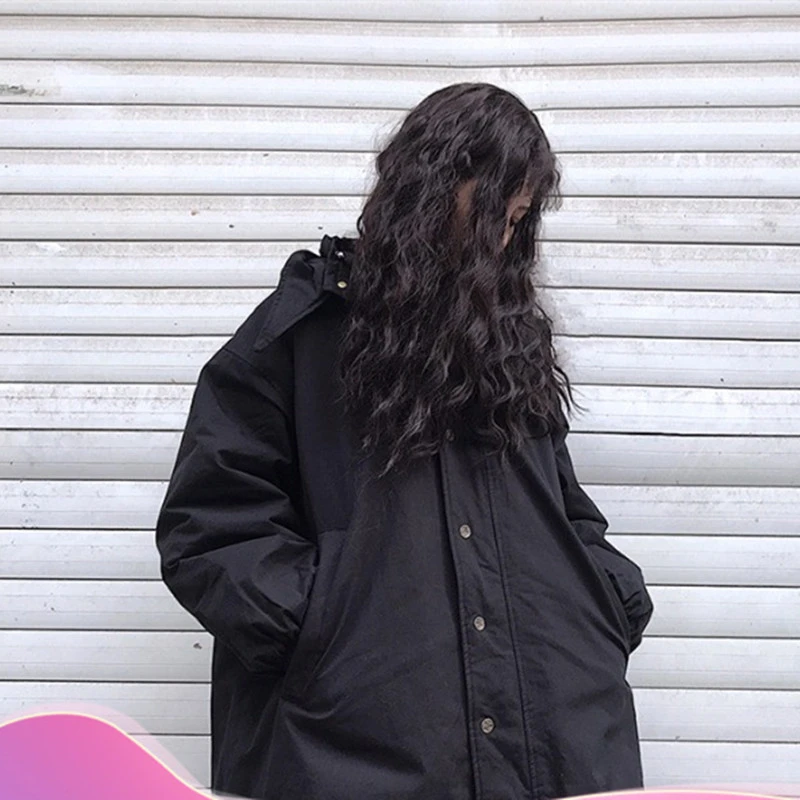 Hooded Jackets Coat Windbreak Sping thin Jacket Women S Short Style 2021 New Korean Style Hat Loose Coat
Hooded Jackets Coat Windbreak Sping thin Jacket Women S Short Style 2021 New Korean Style Hat Loose Coat