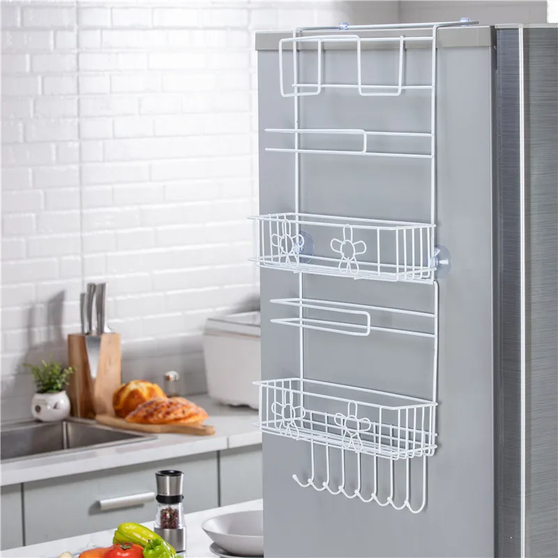 Refrigerator Rack Kitchen Supplies Fridge Side Shelf Storage Shelf Multi-Layer Sidewall Holder Home Hanging Hook Foldable
Refrigerator Rack Kitchen Supplies Fridge Side Shelf Storage Shelf Multi-Layer Sidewall Holder Home Hanging Hook Foldable