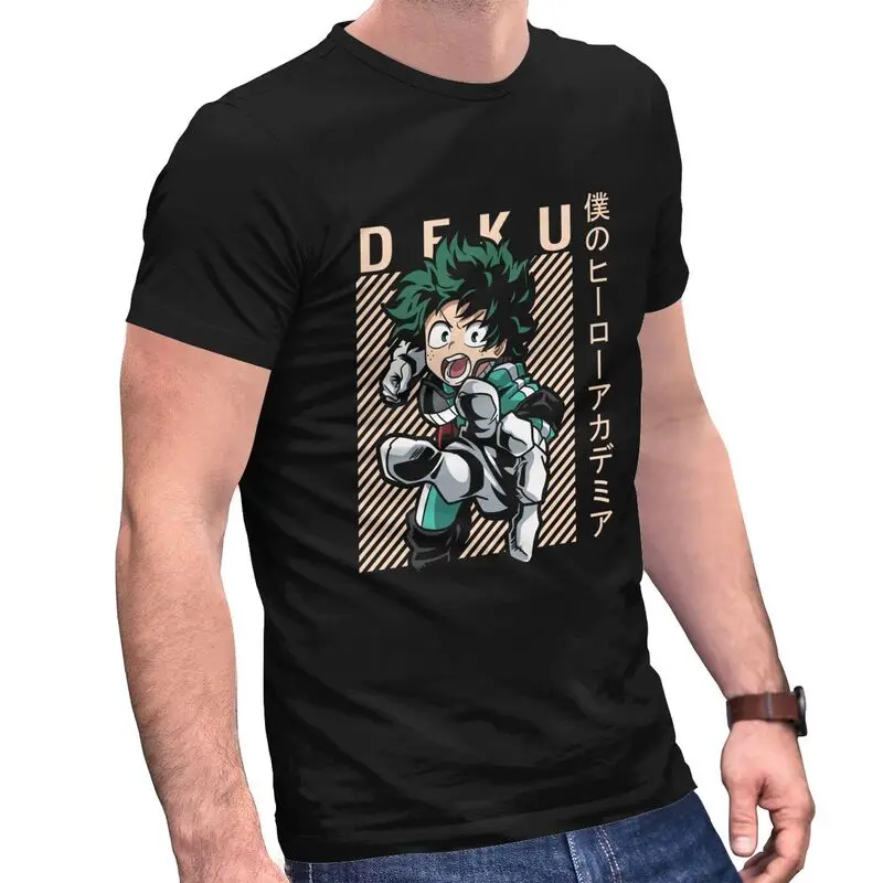 Classic MHA My Hero Academia T Shirt Men Short Sleeved Cotton T-shirt Print Deku Izuku Midoriya Tee Tops Streetwear Tshirt
Classic MHA My Hero Academia T Shirt Men Short Sleeved Cotton T-shirt Print Deku Izuku Midoriya Tee Tops Streetwear Tshirt