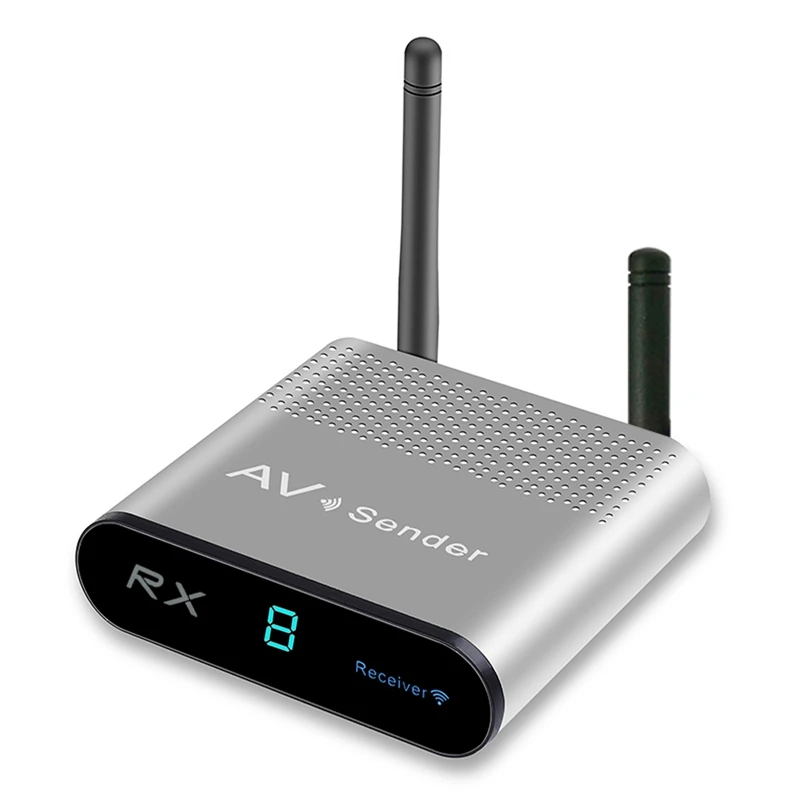 AV230 2.4G Wireless AV Transmitter Receiver o Video SD TV AV Signal Sender Receiver Wall 300M / 1000FT EU Plug
AV230 2.4G Wireless AV Transmitter Receiver o Video SD TV AV Signal Sender Receiver Wall 300M / 1000FT EU Plug