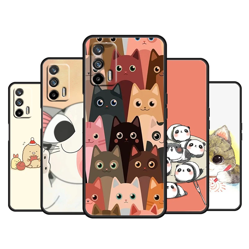 Hot Cute Cartoon Cat Meow For OPPO Realme Q3 Q2 V15 V3 X50 X7 X3 X2 XT Pro Carnival Superzoom 5G Black Phone Case Cover
Hot Cute Cartoon Cat Meow For OPPO Realme Q3 Q2 V15 V3 X50 X7 X3 X2 XT Pro Carnival Superzoom 5G Black Phone Case Cover