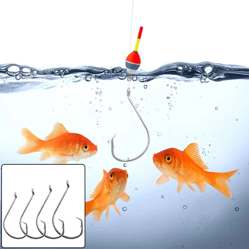 Barbed Shank Fishing Hooks Strong Powerful Premium Bait Holder Hooks for Freshwater Seawater LDF668
Barbed Shank Fishing Hooks Strong Powerful Premium Bait Holder Hooks for Freshwater Seawater LDF668