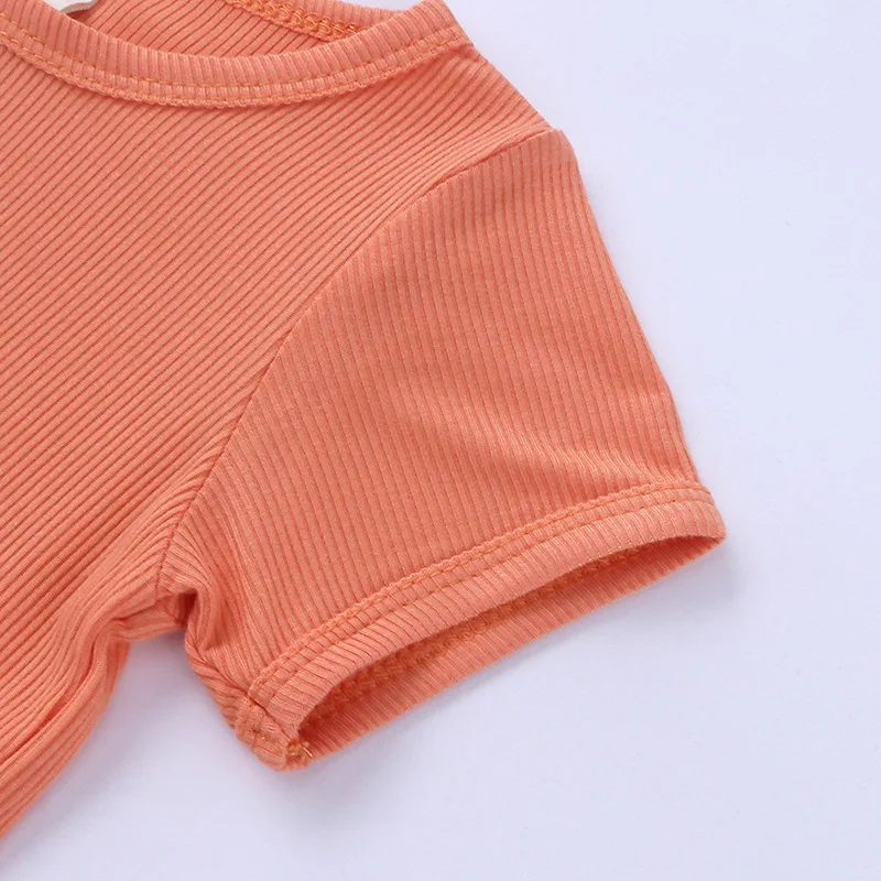 Wasailong Summer style new soft baby boy and girl cotton short-sleeved high-waisted shorts household children's pyjamas set
Wasailong Summer style new soft baby boy and girl cotton short-sleeved high-waisted shorts household children's pyjamas set