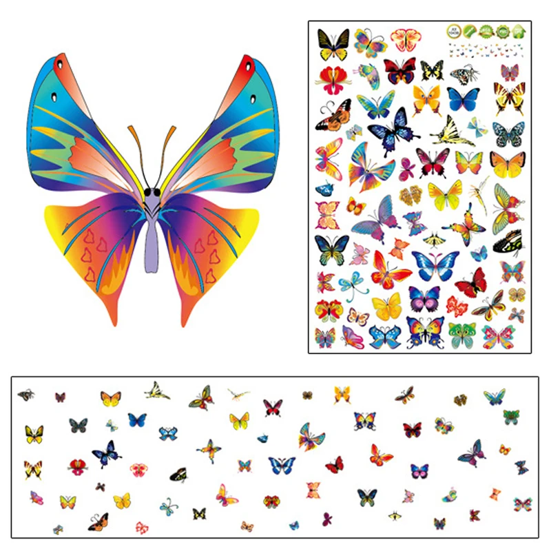 60PCS PVC Watercolor Butterfly Wall Sticker Living Room Bedroom Cabinet Wedding Decoration Home Decor Butterflies Stickers
60PCS PVC Watercolor Butterfly Wall Sticker Living Room Bedroom Cabinet Wedding Decoration Home Decor Butterflies Stickers