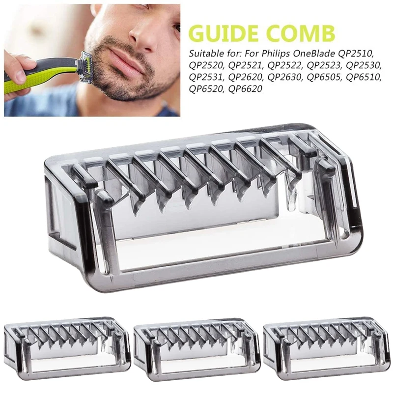2Pcs 2 MM Professional Salon Body Skin Hair Trimmer Clipper Comb Guide for OneBlade Necessary Tool Durable
2Pcs 2 MM Professional Salon Body Skin Hair Trimmer Clipper Comb Guide for OneBlade Necessary Tool Durable
