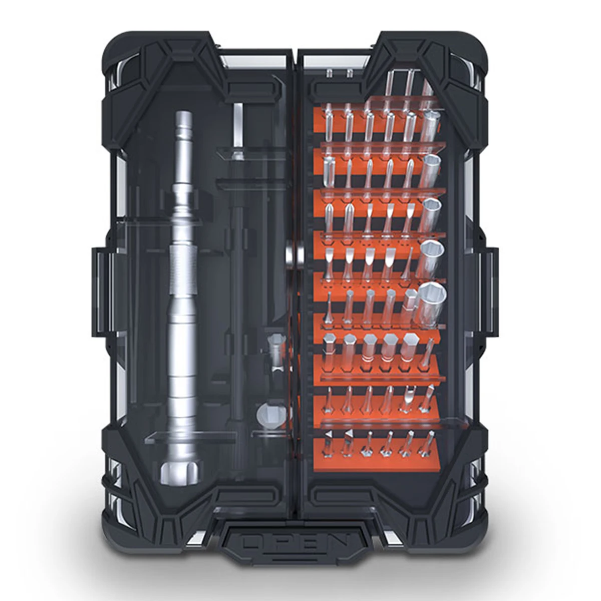 62 In 1 High Precision Screwdriver Set With 54 Driver Bit And Screwdriver Adapter Clock Smartphone Repair Tool
62 In 1 High Precision Screwdriver Set With 54 Driver Bit And Screwdriver Adapter Clock Smartphone Repair Tool
