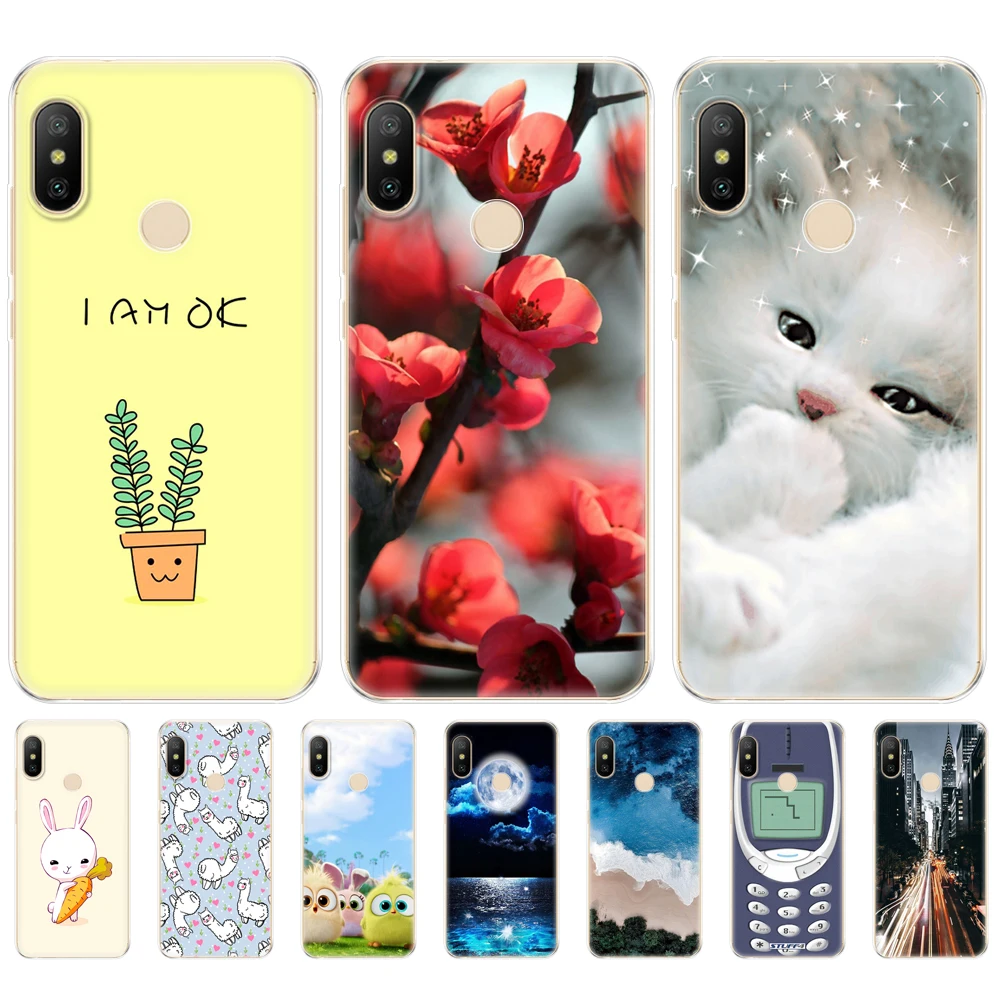 Silicon Case For Xiaomi Mi A2 Case Cover for Xiaomi Mi A2 Lite Case Soft TPU Pattern phone Case on Xiaomi MiA2 lite Redmi 6 Pro 
Silicon Case For Xiaomi Mi A2 Case Cover for Xiaomi Mi A2 Lite Case Soft TPU Pattern phone Case on Xiaomi MiA2 lite Redmi 6 Pro