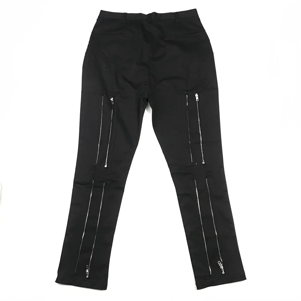 Back Zipper Skinny Trousers Kanye Twill Cotton Jogger Pants Men Hip Hop Streetwear
Back Zipper Skinny Trousers Kanye Twill Cotton Jogger Pants Men Hip Hop Streetwear