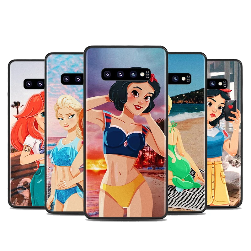 For Samsung S21 S20 FE S22 Ultra Pro Lite S10 5G S10E S9 S8 S7 S6 Edge Plus Disney Beach Princess Black Soft TPU Phone Case
For Samsung S21 S20 FE S22 Ultra Pro Lite S10 5G S10E S9 S8 S7 S6 Edge Plus Disney Beach Princess Black Soft TPU Phone Case
