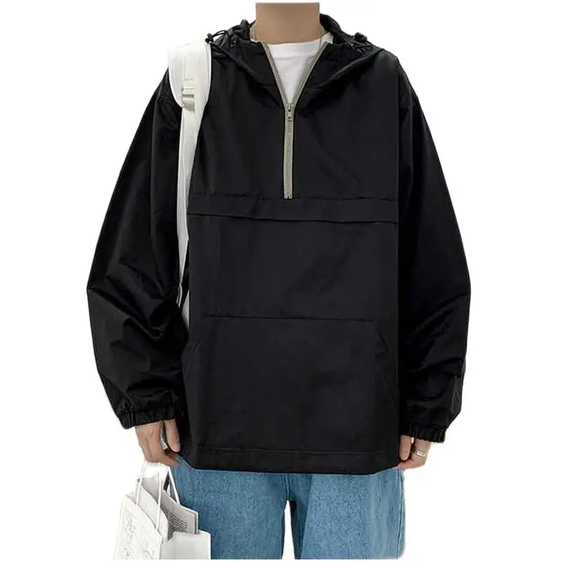 Japan and Korea Half Zipper Jacket Men's Tooling Function Wind Hooded Sweatshirt Hong Kong Fashion Brand Trend Handsome sports
Japan and Korea Half Zipper Jacket Men's Tooling Function Wind Hooded Sweatshirt Hong Kong Fashion Brand Trend Handsome sports