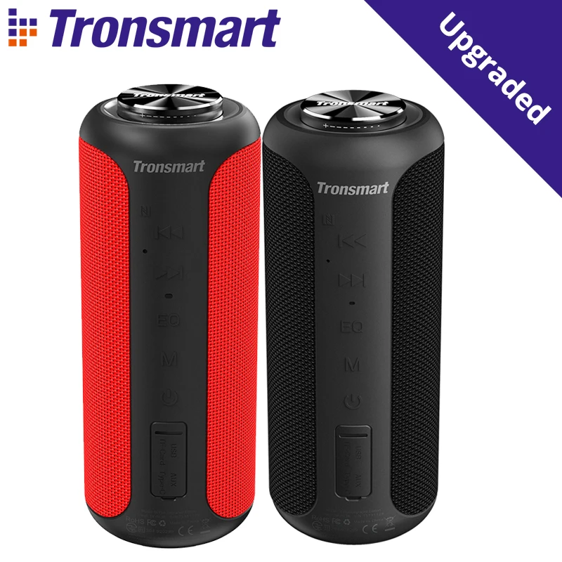 Переносная Колонка Tronsmart T6 Plus улучшенная версия Bluetooth 5 0 мощность до 40 Вт объемный