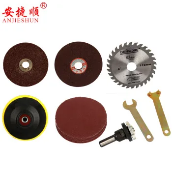 An Jieshun high-quality electric drill woodworking metal cutting and grinding set cutting and grinding multi-function tool set
An Jieshun high-quality electric drill woodworking metal cutting and grinding set cutting and grinding multi-function tool set