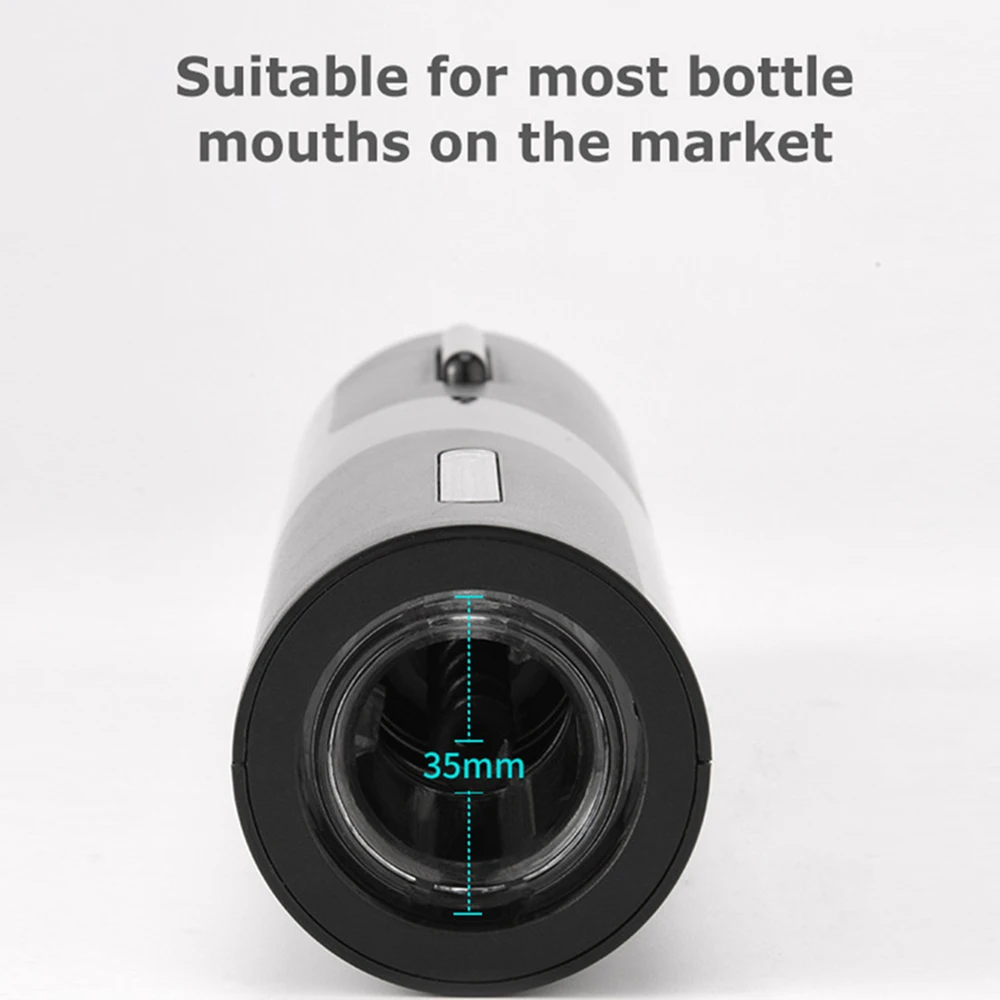 Wine Corkscrew Electric Corkscrew Jar Opener USB Charging Electric Kitchen Accessories Supplies Automatic Wine Bottle Opener
Wine Corkscrew Electric Corkscrew Jar Opener USB Charging Electric Kitchen Accessories Supplies Automatic Wine Bottle Opener