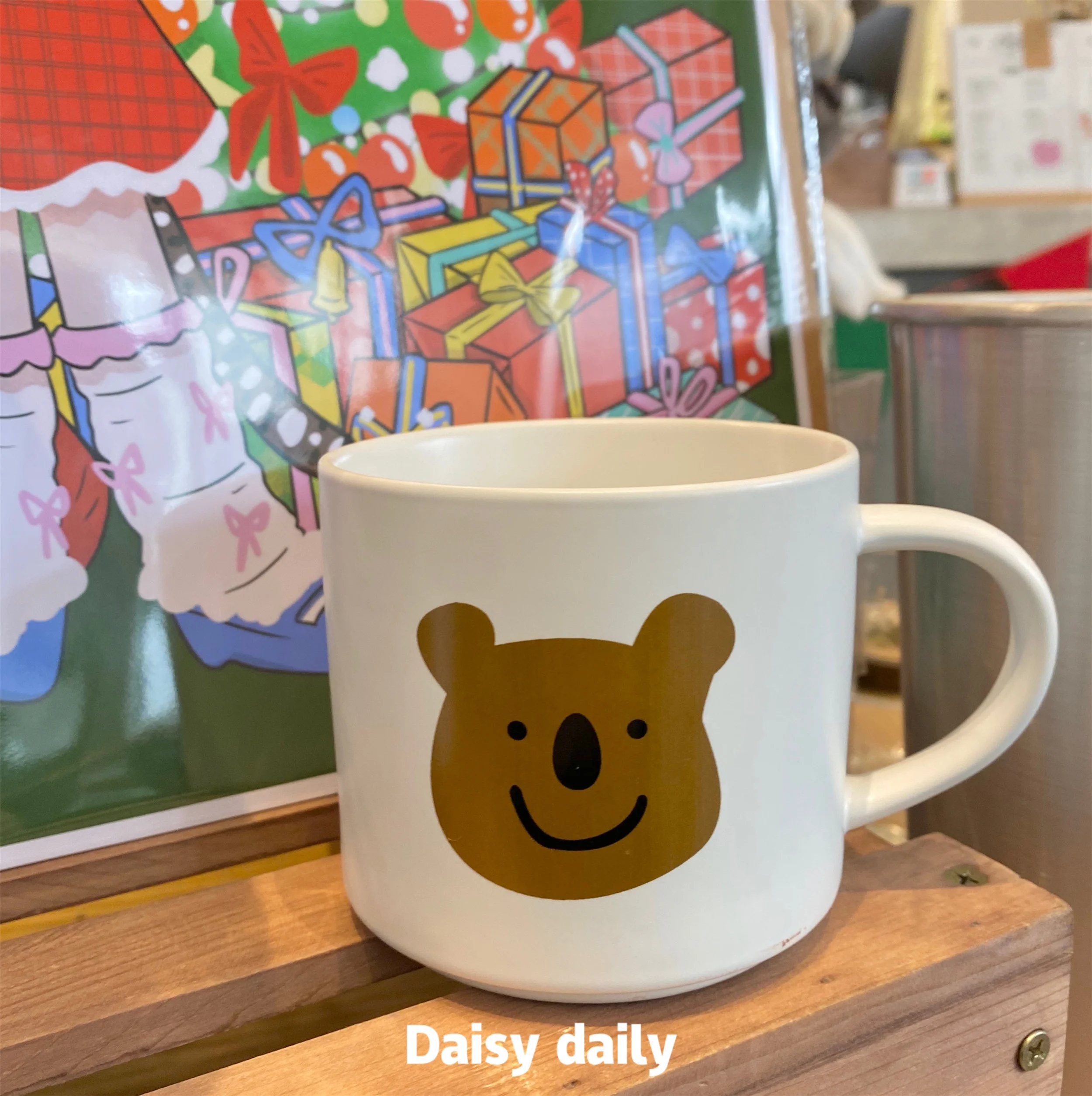 Limited (promotional products) original cute coffee koala with cover ceramic large-capacity mug breakfast milk cup
Limited (promotional products) original cute coffee koala with cover ceramic large-capacity mug breakfast milk cup