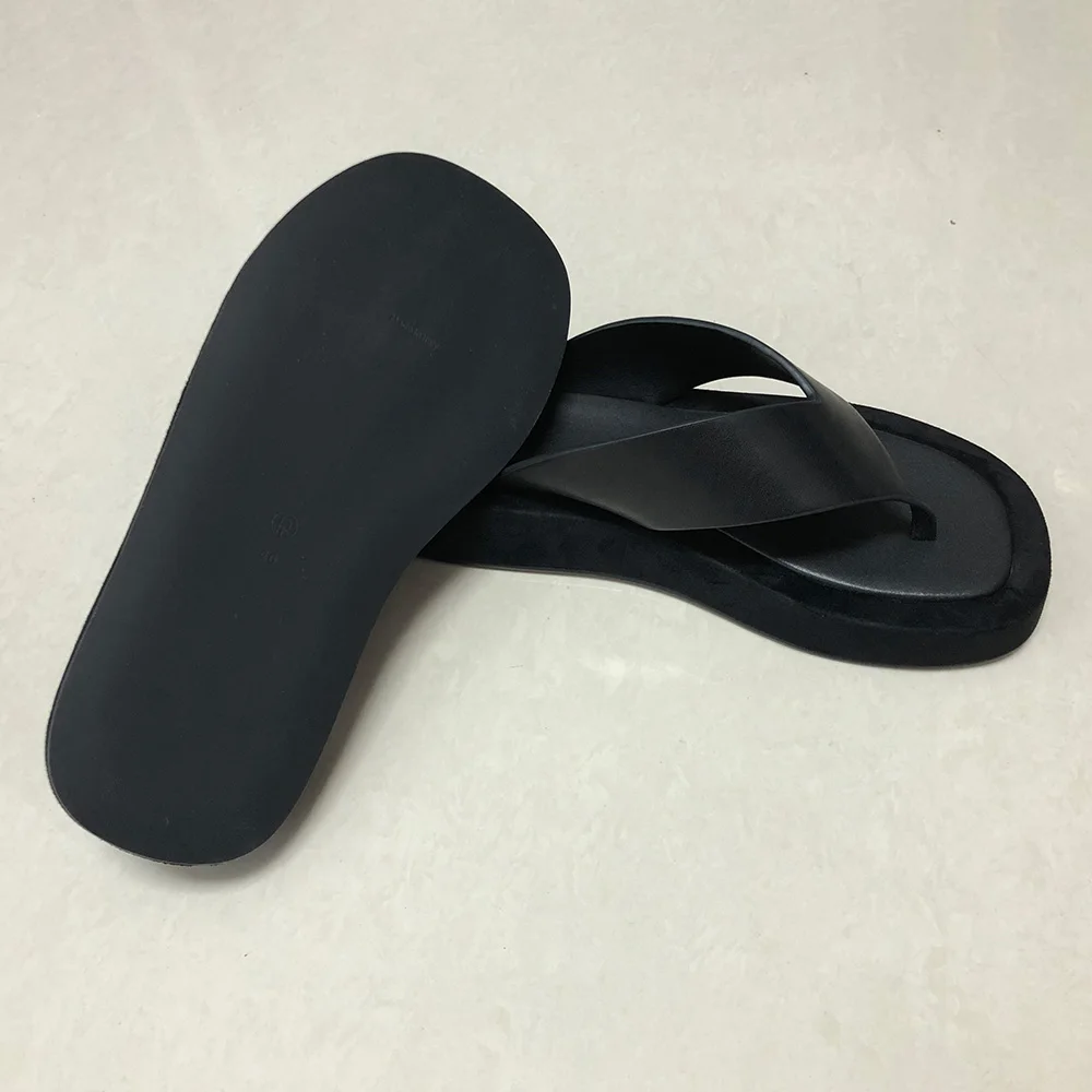 Women Genuine Leather Slippers Platform Outdoor Thick Sole Beach Slides Female Casual Cowhide Sandals Ladies Flip Flops S6098
Women Genuine Leather Slippers Platform Outdoor Thick Sole Beach Slides Female Casual Cowhide Sandals Ladies Flip Flops S6098