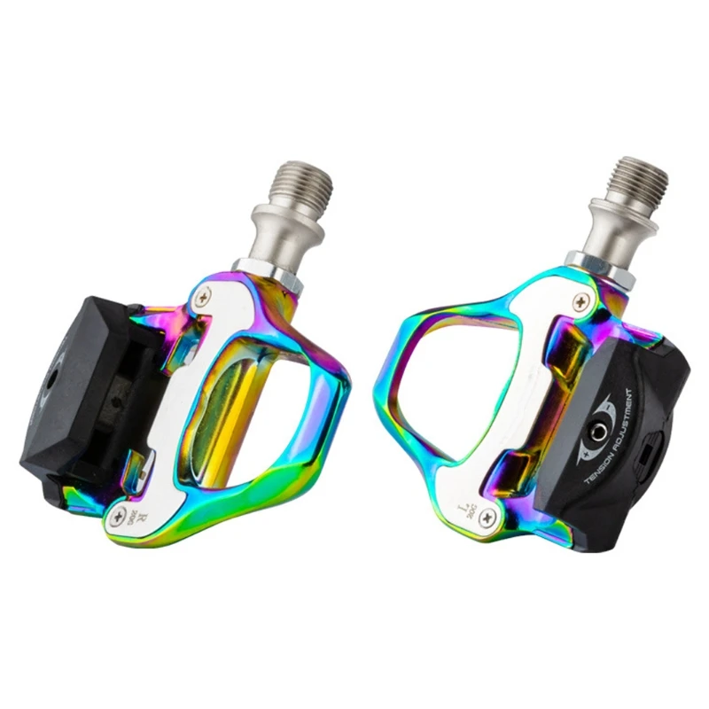 1 Pair Bicycle Self-Locking Pedals Mountain Road Bike SPD-SL Clipless Pedals Colorful MTB Cycling Accessory
1 Pair Bicycle Self-Locking Pedals Mountain Road Bike SPD-SL Clipless Pedals Colorful MTB Cycling Accessory