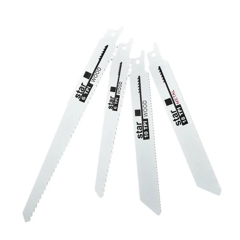 Durable Reciprocating Saw Blade Metal Reciprocating Saw Tool Woodwork Bi-Metal Blade Cutting blade High Strength
Durable Reciprocating Saw Blade Metal Reciprocating Saw Tool Woodwork Bi-Metal Blade Cutting blade High Strength