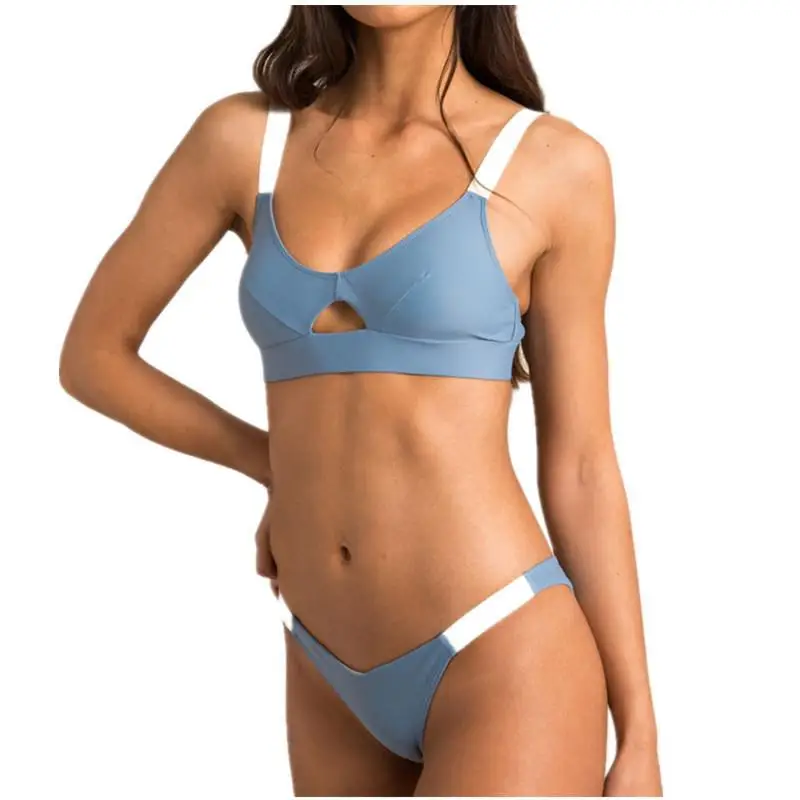 2020 New Sexy Micro Bikini Swimwear Women Swimsuit Cut Out Set Bandage Low Waist Bathing Suit Beachwear Swimming | Женская одежда