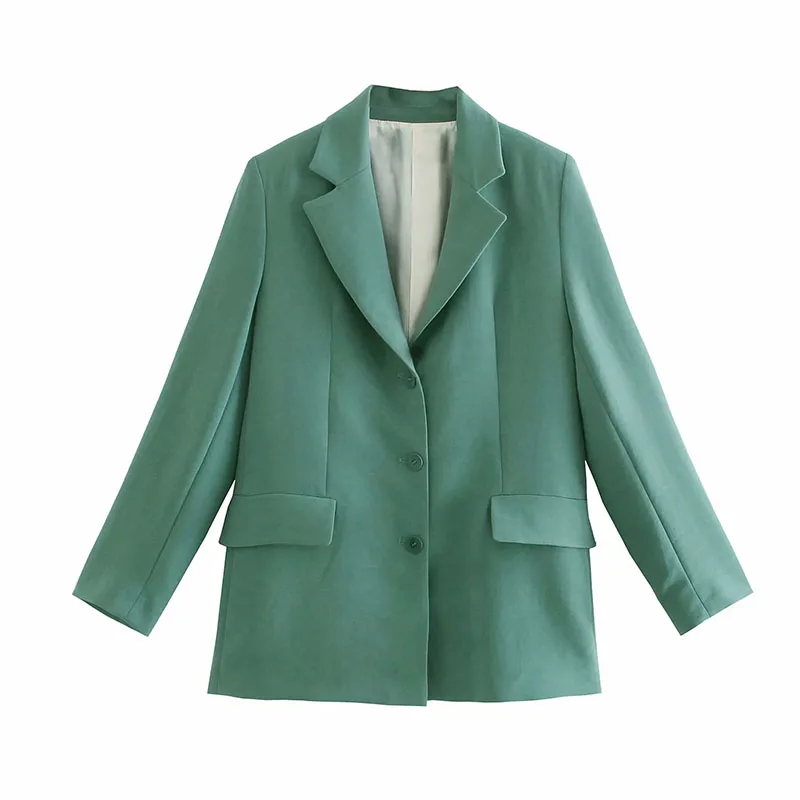 BBWM 2021 Women Elegant Dark Green Notched Long Sleeve Suit Female Vintage Office Lady Single Breasted Blazer Casual Tops
BBWM 2021 Women Elegant Dark Green Notched Long Sleeve Suit Female Vintage Office Lady Single Breasted Blazer Casual Tops