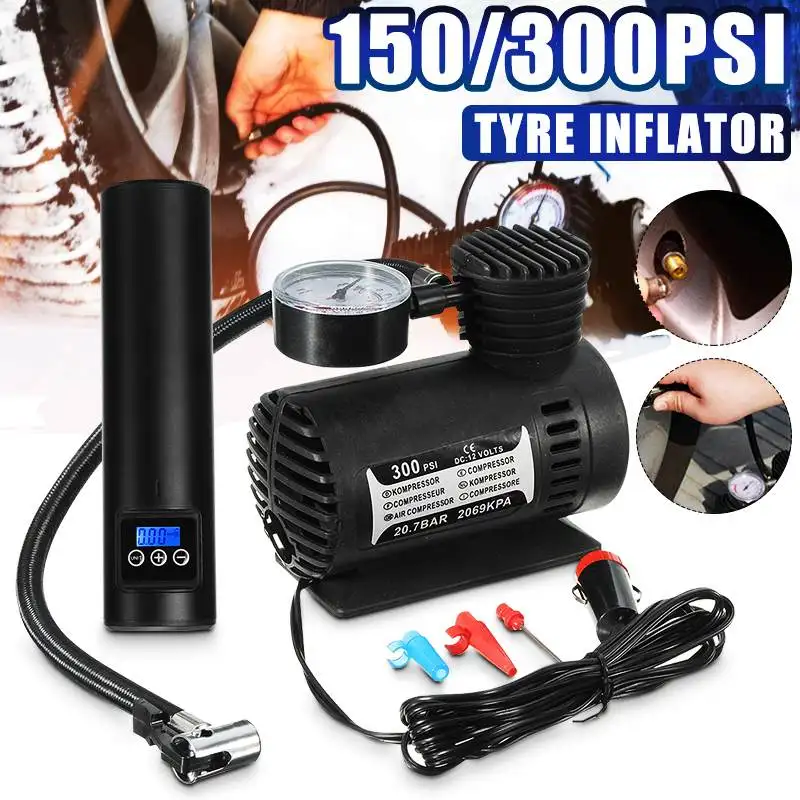 New Car Compressor Tire Pump Heavy Duty Digital Tyre Inflator 12V Super Fast Inflation Auto Air Compressor for Cars Tires SUV
New Car Compressor Tire Pump Heavy Duty Digital Tyre Inflator 12V Super Fast Inflation Auto Air Compressor for Cars Tires SUV