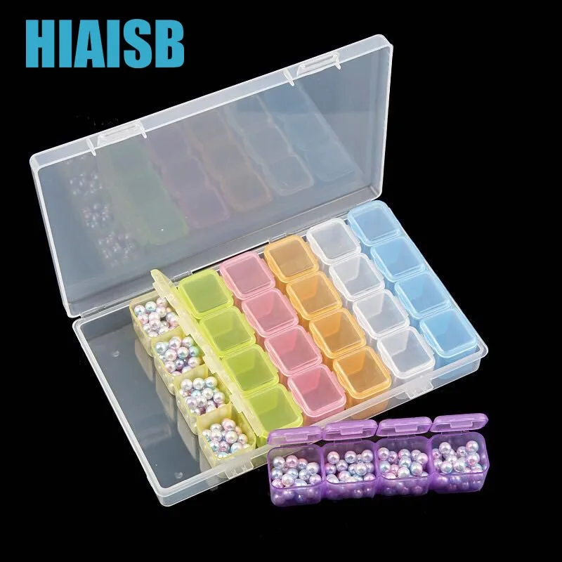 28 Compartment Storage Box For Nail Decoration Diamond Color Classification Rhinestones Jewelry Boxes Removable Plastic Case
28 Compartment Storage Box For Nail Decoration Diamond Color Classification Rhinestones Jewelry Boxes Removable Plastic Case