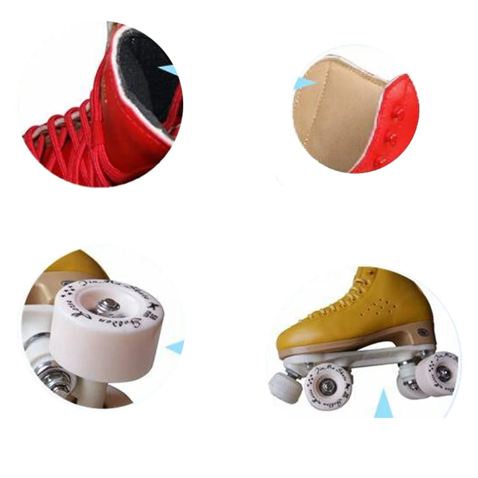 Original Golden Horse Professional Roller Skates two Line Shoes Double Row Skating PU Wheel Cowhide Leather Plastic Steel Plate
Original Golden Horse Professional Roller Skates two Line Shoes Double Row Skating PU Wheel Cowhide Leather Plastic Steel Plate
