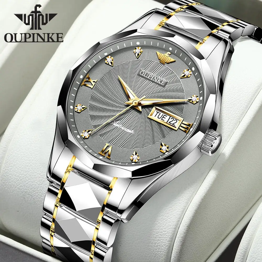 OUPINKE Brand Luxury Men Mechanical Wristwatch Business Sapphire Automatic Watch Date Waterproof Wrist Watch Men reloj hombre
OUPINKE Brand Luxury Men Mechanical Wristwatch Business Sapphire Automatic Watch Date Waterproof Wrist Watch Men reloj hombre