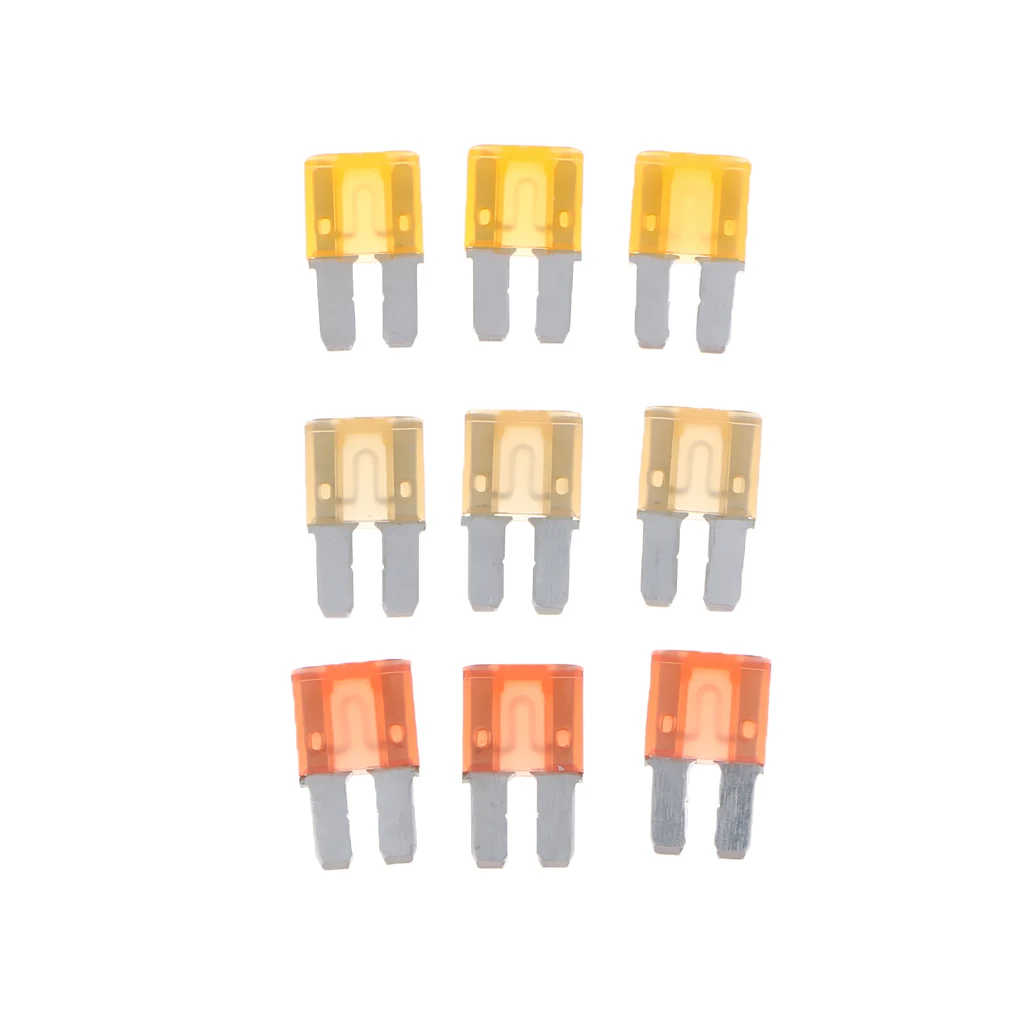 15 шт. мм * 12 5A / 7.5A 10A 15A 20A Micro 2 Blade ATR предохранитель для автомобильного фургона |