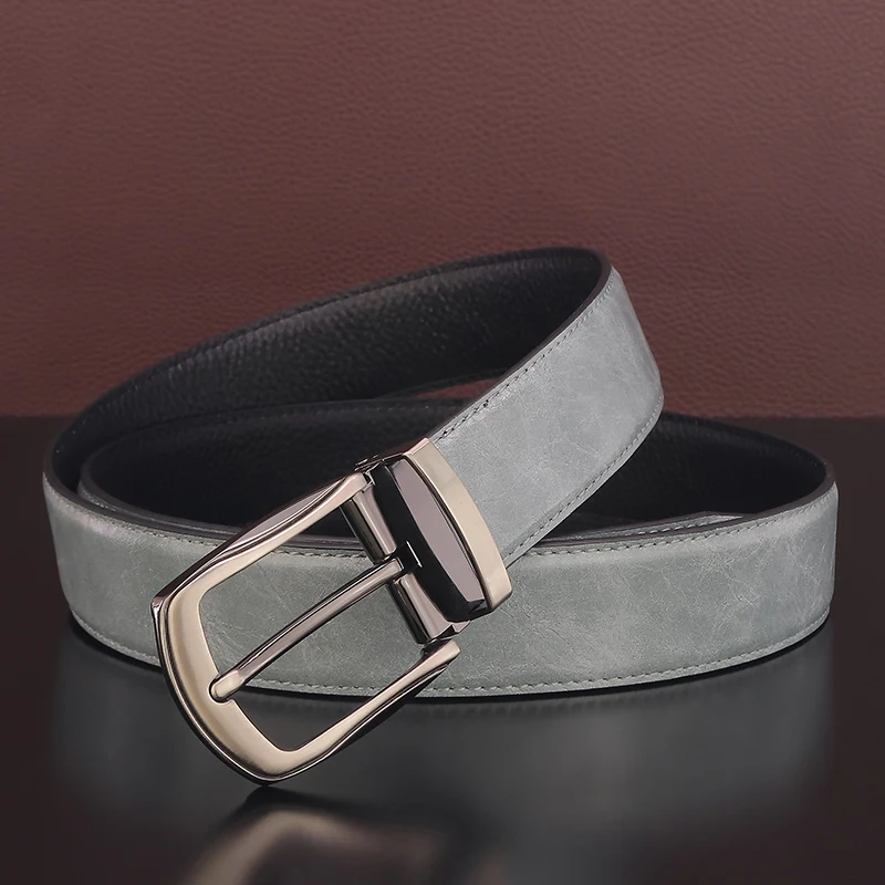 Fashion White Classic Pin Buckle Belts For Men Black Casual Genuine Leather Male Belt Waistband Ceinture Homme Boy
Fashion White Classic Pin Buckle Belts For Men Black Casual Genuine Leather Male Belt Waistband Ceinture Homme Boy
