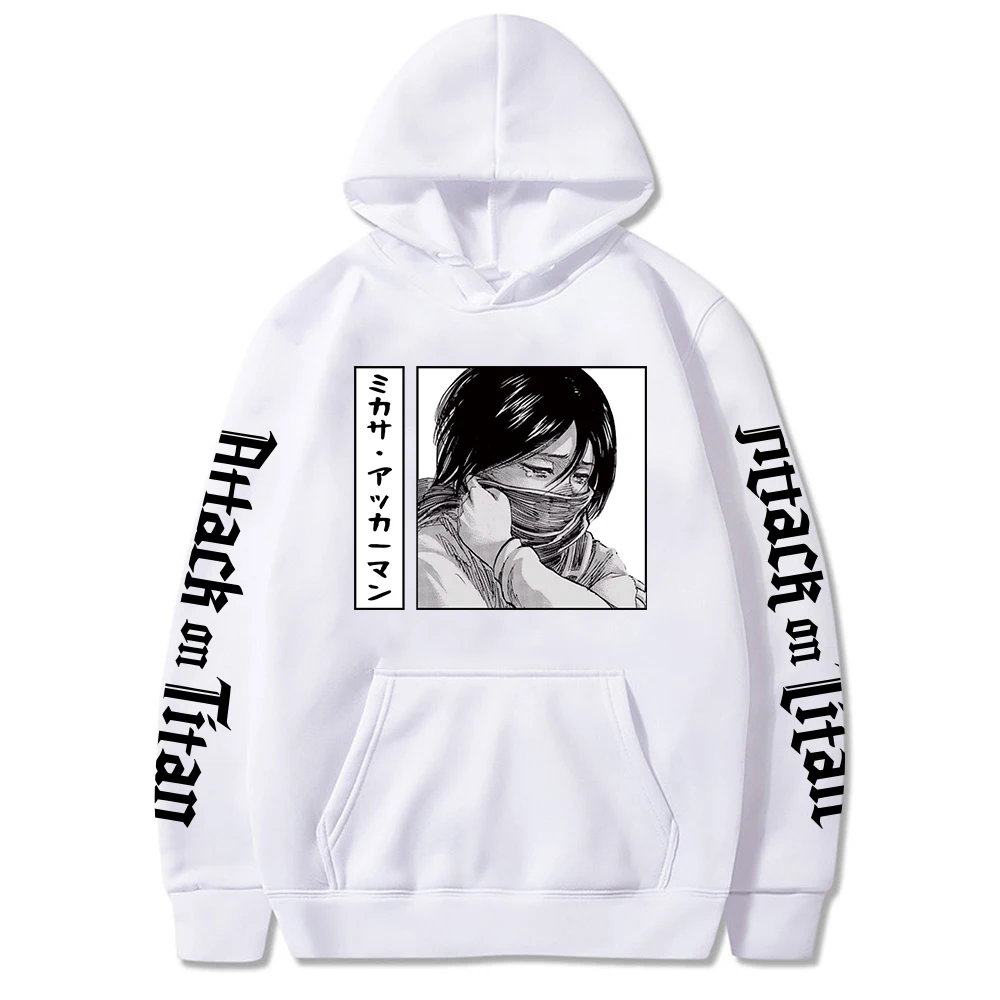 Attack On Titan Men Hoodies Lovely Mikasa Ackerman Graphic Print Hoody In Hotsale Women Casual Solid Sweater
Attack On Titan Men Hoodies Lovely Mikasa Ackerman Graphic Print Hoody In Hotsale Women Casual Solid Sweater