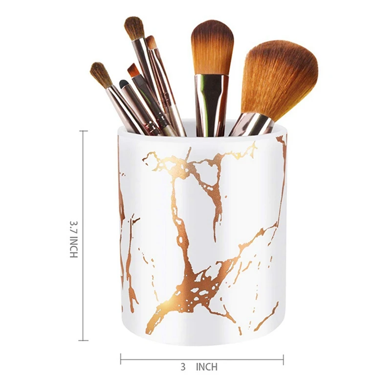 2 Pcs Pen Holder, for Kids Durable Ceramic Desk Organizer Makeup Brush Holder Perfect Gift, Green-Golden & White-Gold
2 Pcs Pen Holder, for Kids Durable Ceramic Desk Organizer Makeup Brush Holder Perfect Gift, Green-Golden & White-Gold