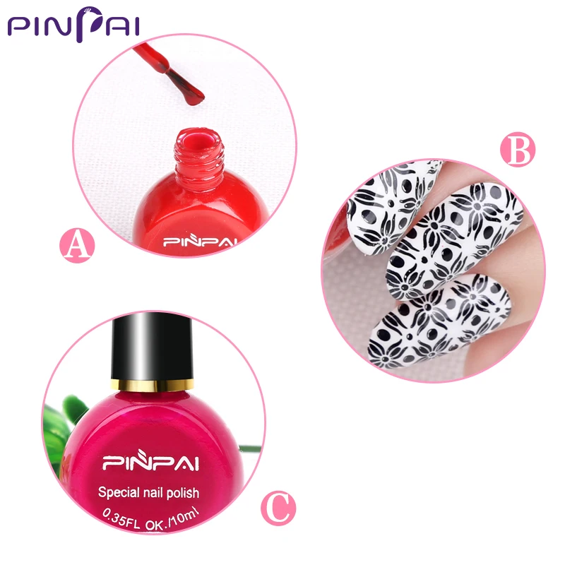 Лак для стемпинга PinPai 26 цветов 10 мл | Красота и здоровье