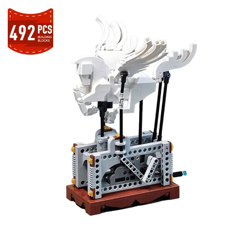 Экшн-фигурка MOC Pegasus с белой лошадкой, конструктор с ручным заводом, Серия животных, единорог, фантазийный набор кирпичей, игрушки для девоче...
Экшн-фигурка MOC Pegasus с белой лошадкой, конструктор с ручным заводом, Серия животных, единорог, фантазийный набор кирпичей, игрушки для девоче...