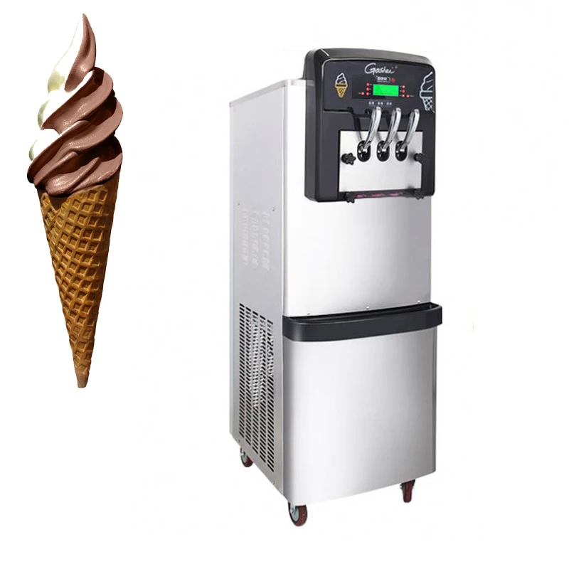 i Vertical 3 Flavor Ice Cream Maker Commercial Stainless Steel Soft Ice Cream Machine Intelligent Operation
i Vertical 3 Flavor Ice Cream Maker Commercial Stainless Steel Soft Ice Cream Machine Intelligent Operation