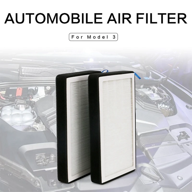NEW-Air Conditioning Filter for Tesla Model 3 Y with Activated Carbon External Filter Elements Air Filter HEPA
NEW-Air Conditioning Filter for Tesla Model 3 Y with Activated Carbon External Filter Elements Air Filter HEPA