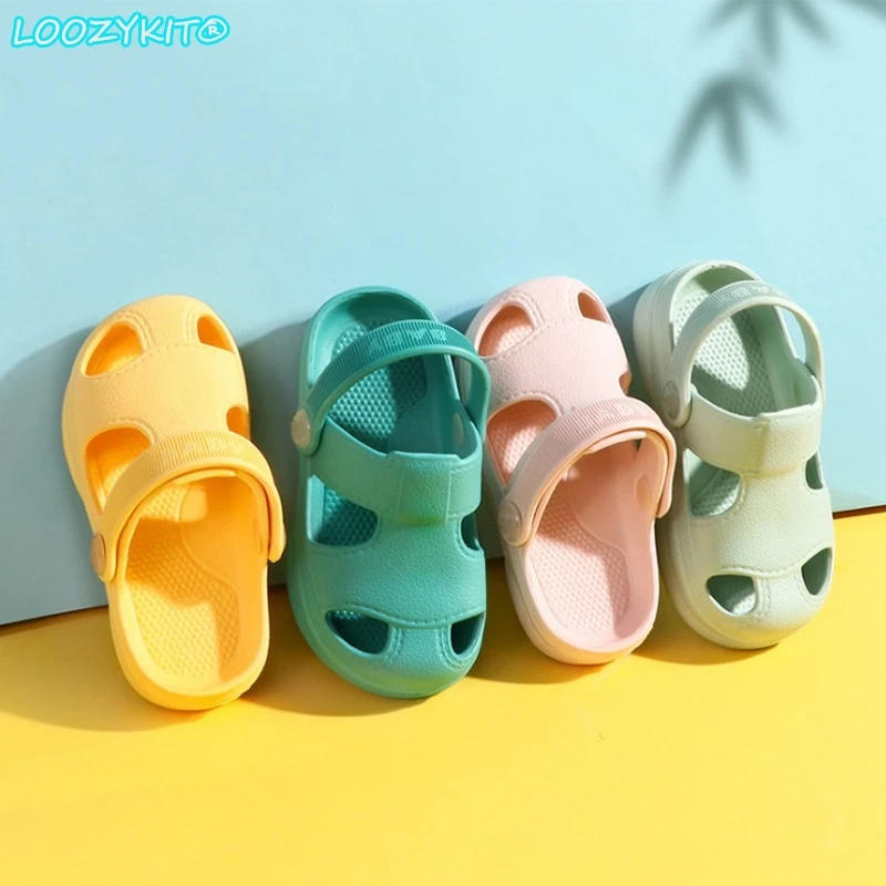 2021 Summer New Baby Hole Shoes Children Nice Non -slip Soft Floor Old Boys Girl Beach Sandals
2021 Summer New Baby Hole Shoes Children Nice Non -slip Soft Floor Old Boys Girl Beach Sandals